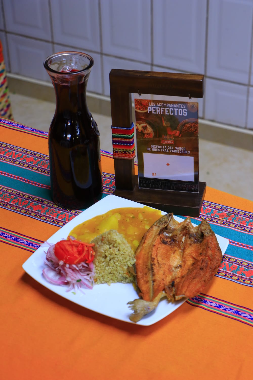 Jarra de Chicha Morada