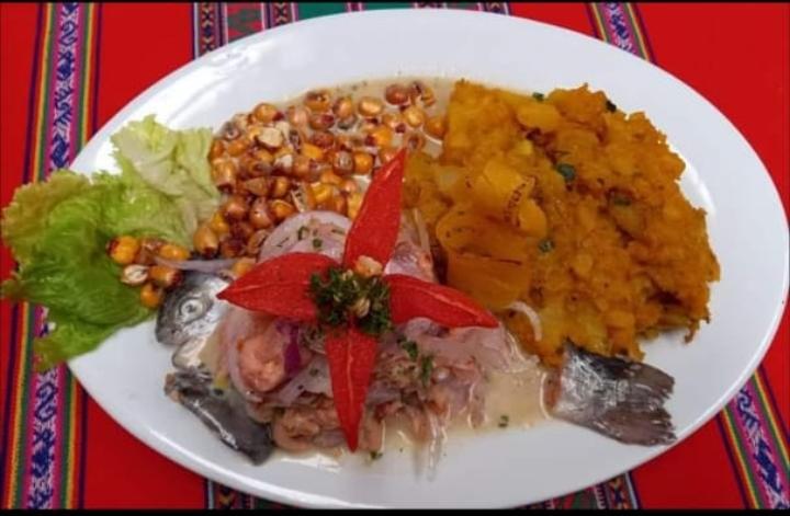 Ceviche de trucha